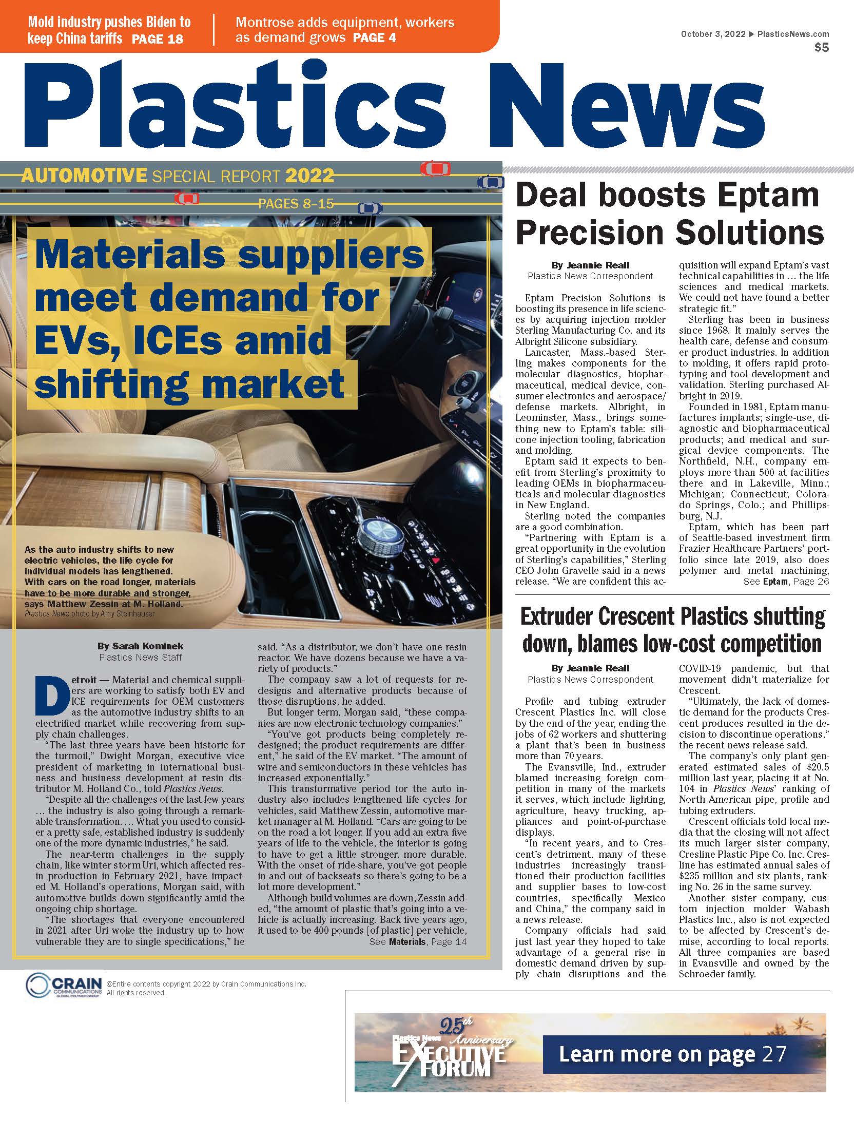 Digital Edition Plastics News