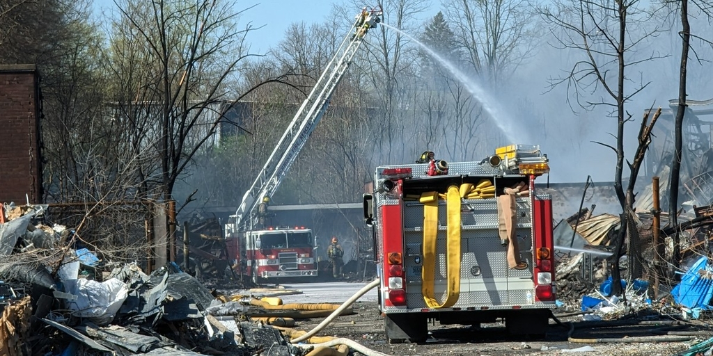 Richmond Indiana fire extinguished as EPA discontinues air monitoring - Vimarsana News