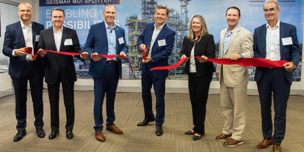Huntsman commissions new Geismar MDI splitter - Vimarsana News