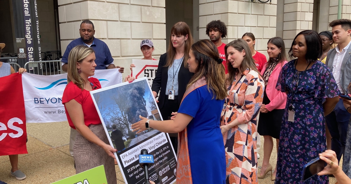 Environmental groups push EPA on review of vinyl chloride - Vimarsana News