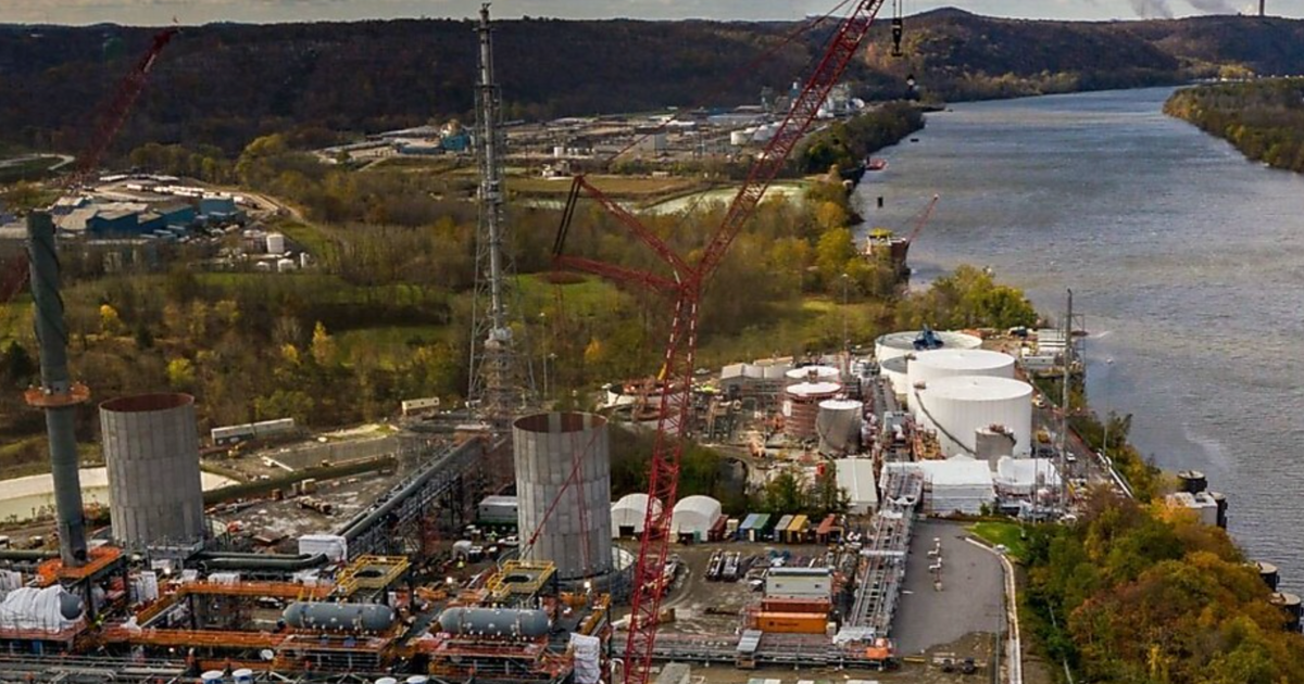 Shell sets target of opening Pennsylvania PE complex by end of 2022