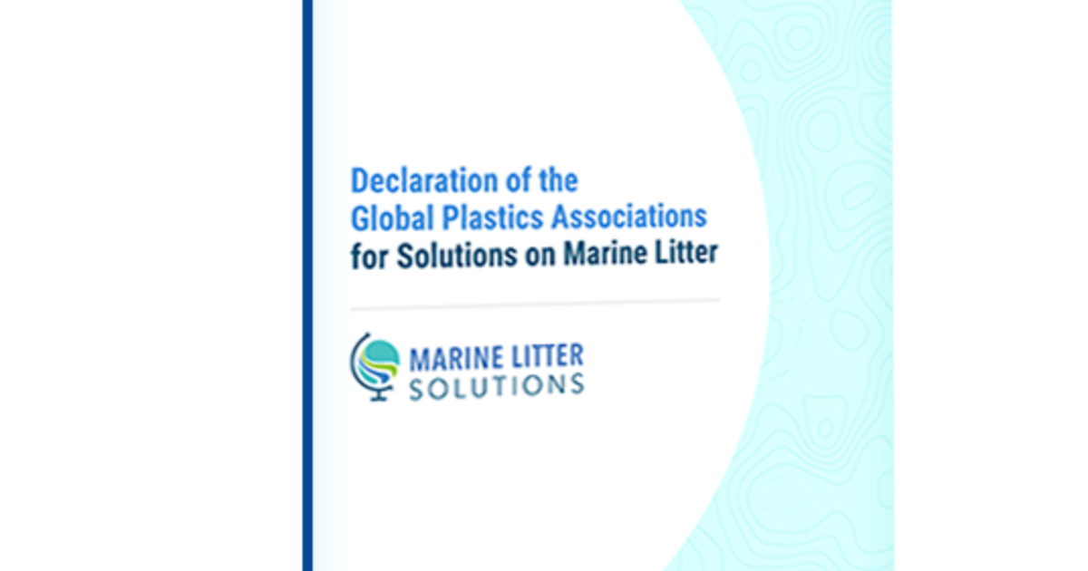Global Plastic Alliance reports steady progress on marine litter ...