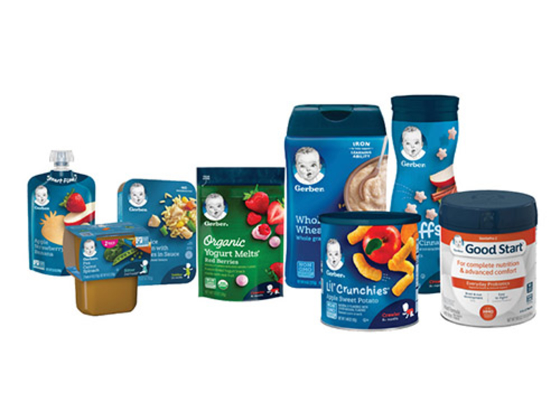 gerber recyclable pouch